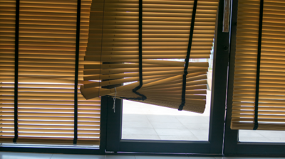 broken blinds