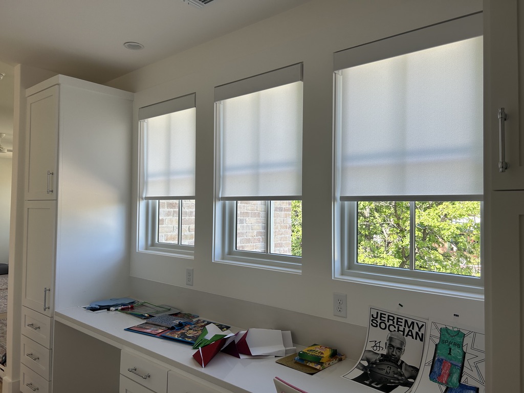 Whole Home Roller Shade Installation  |  South Austin, TX