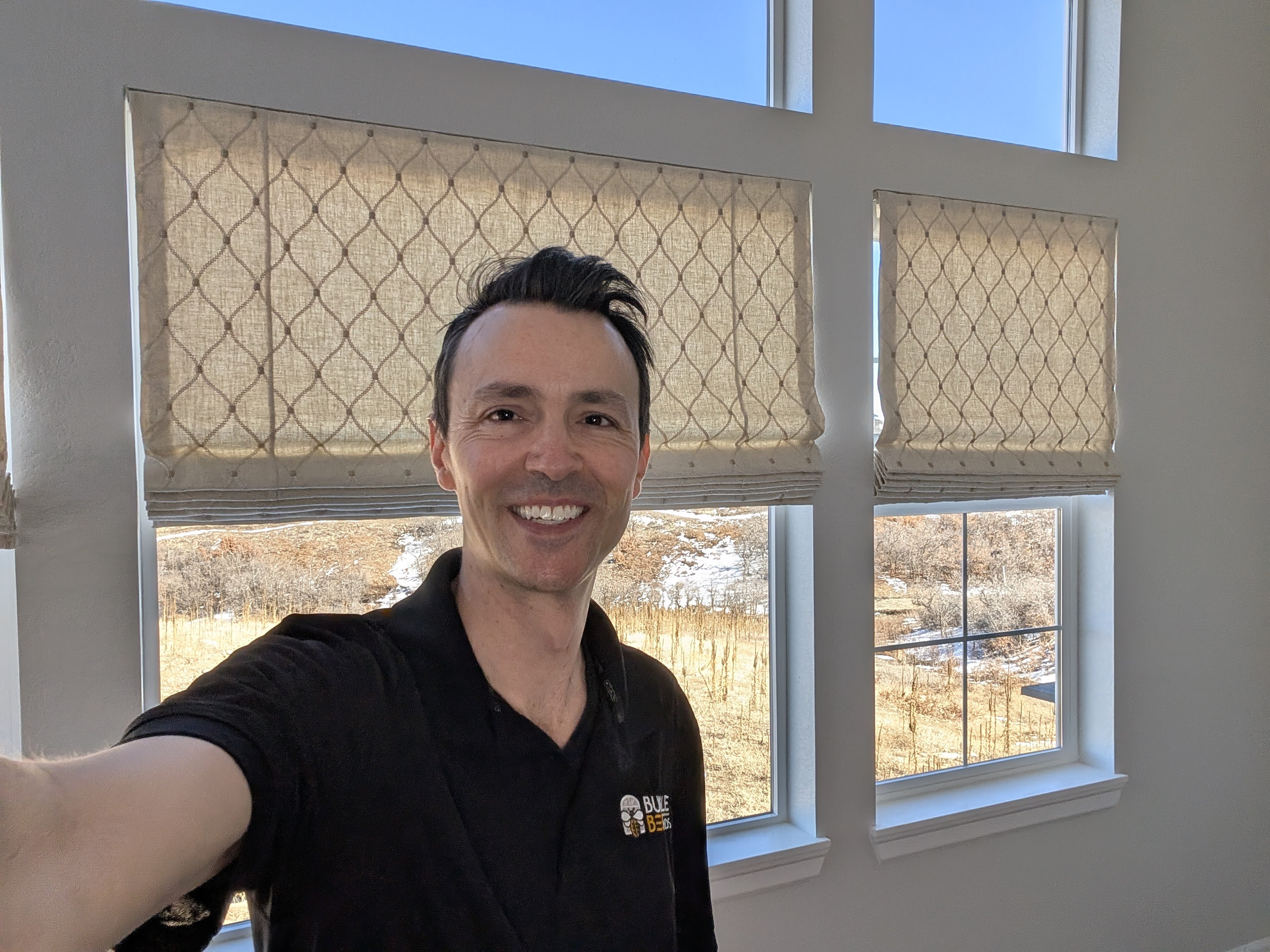 Roman Shades in Parker