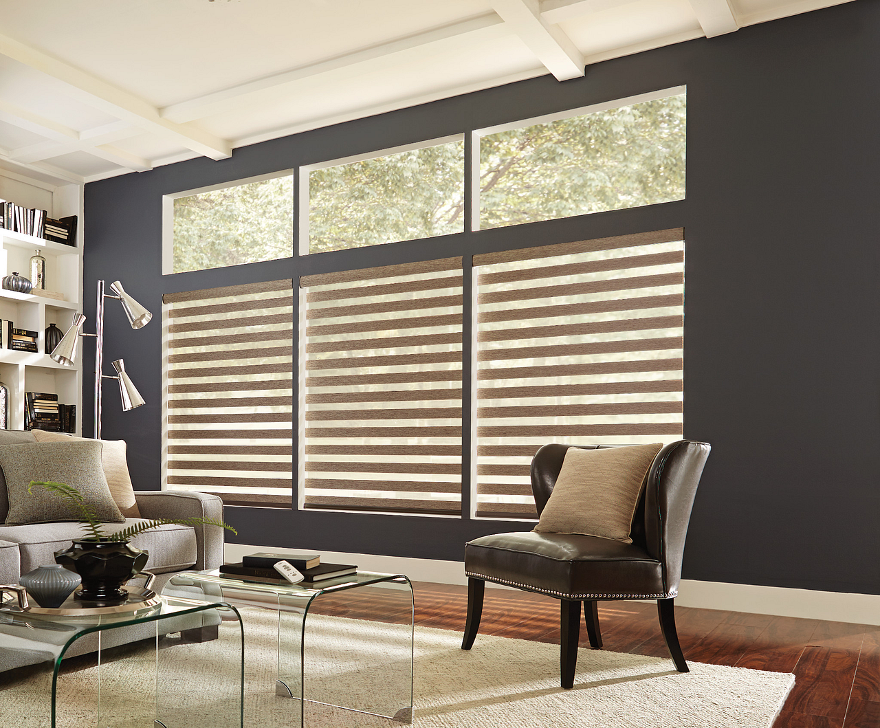 Graber Banded Shades