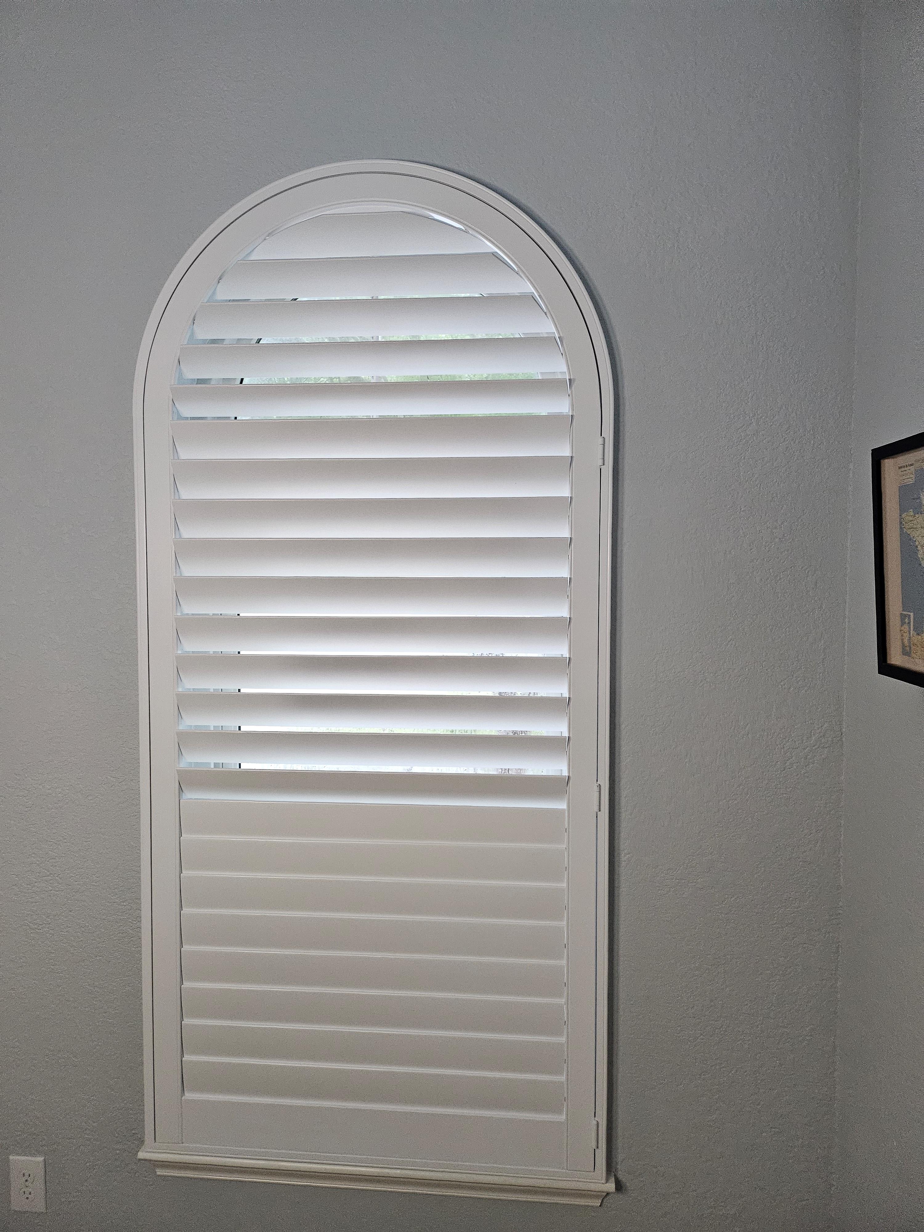 Arched Window Shutter – Tanglewood Forest, 78748