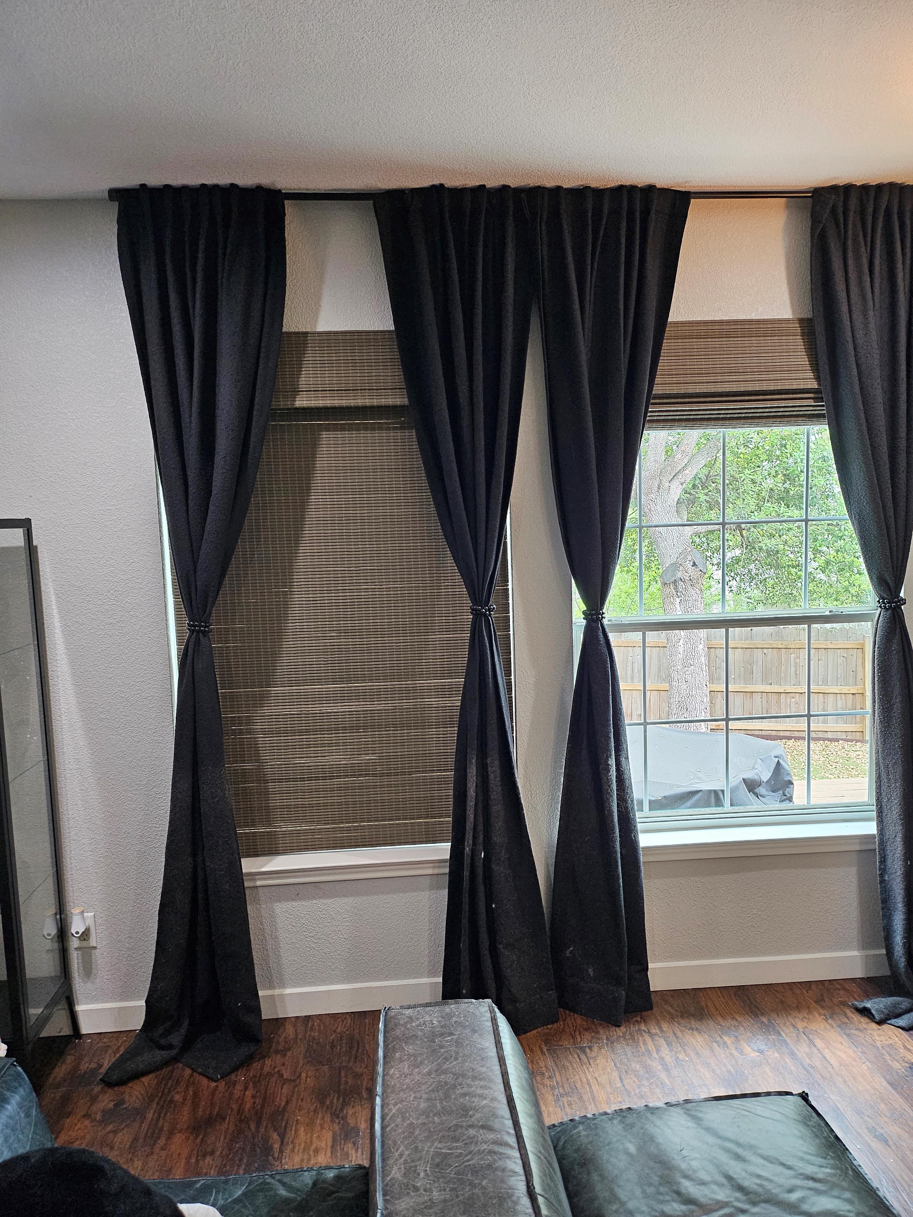 Natural Woven Shades in Bauerle Ranch, 78748
