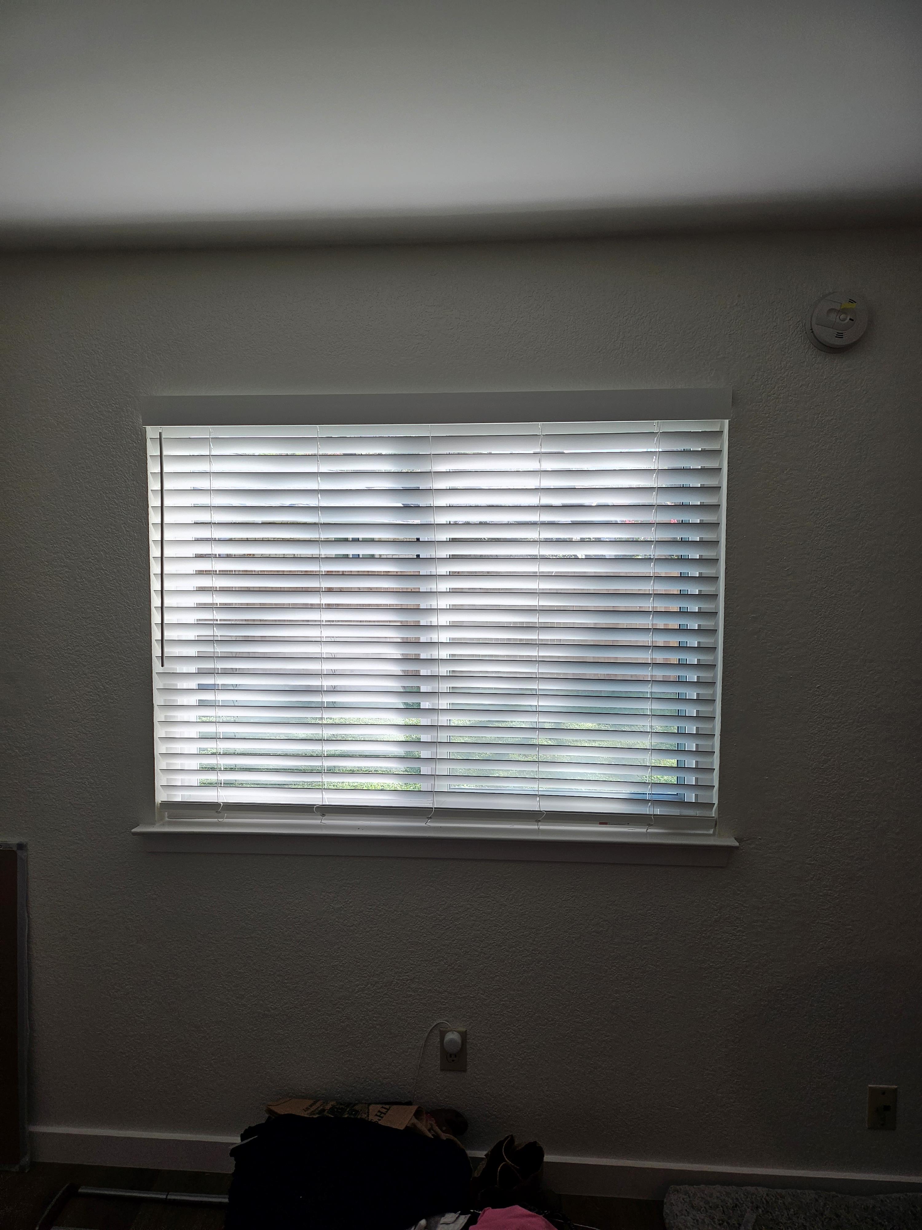 Faux Wood Blinds in Circle C