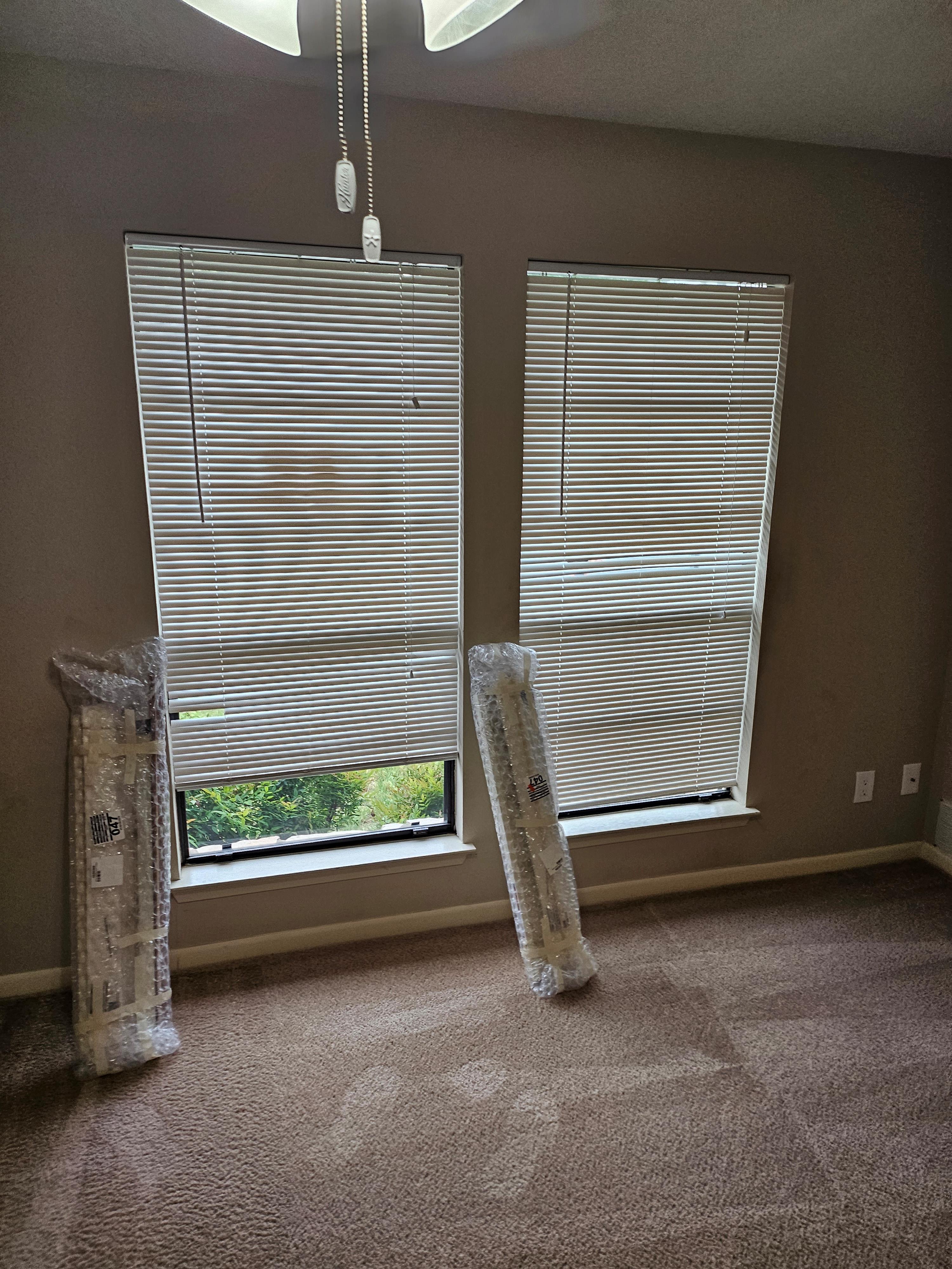 Faux Wood Blinds in Cherry Creek, Austin