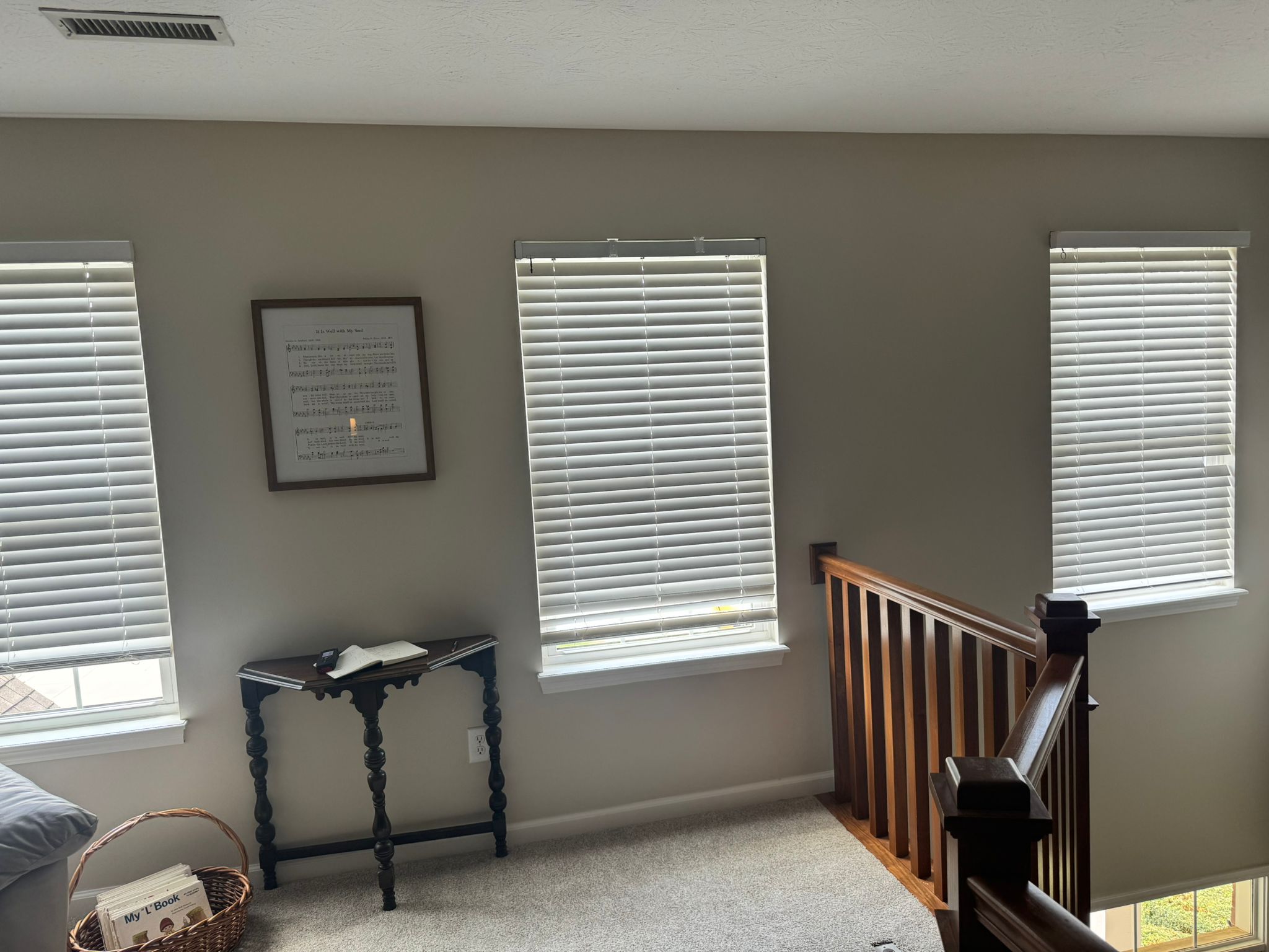 Faux Wood Blinds Cordless