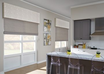 Stunning kitchen roller shades