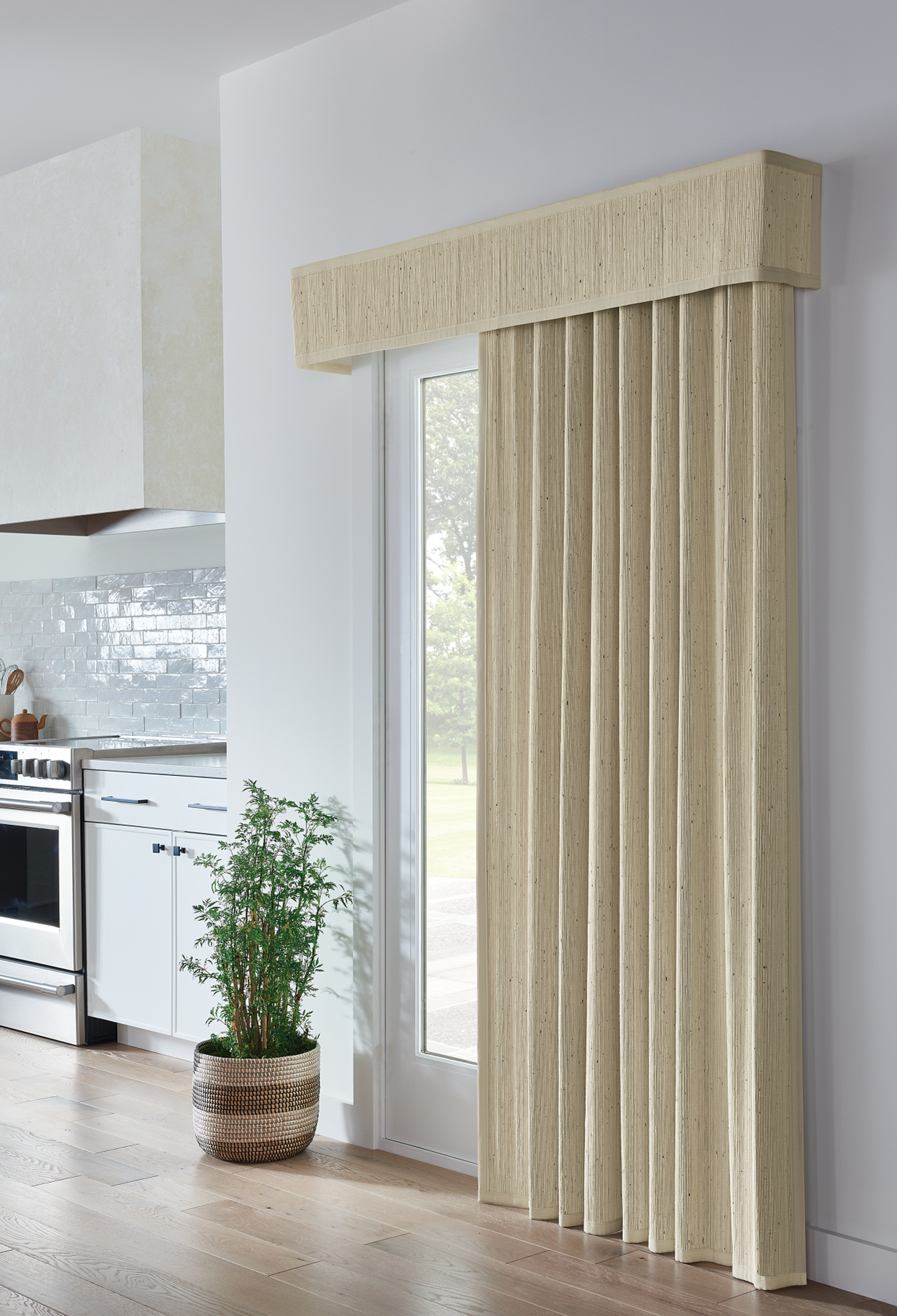 Graber Natural Woven Vertical Shades