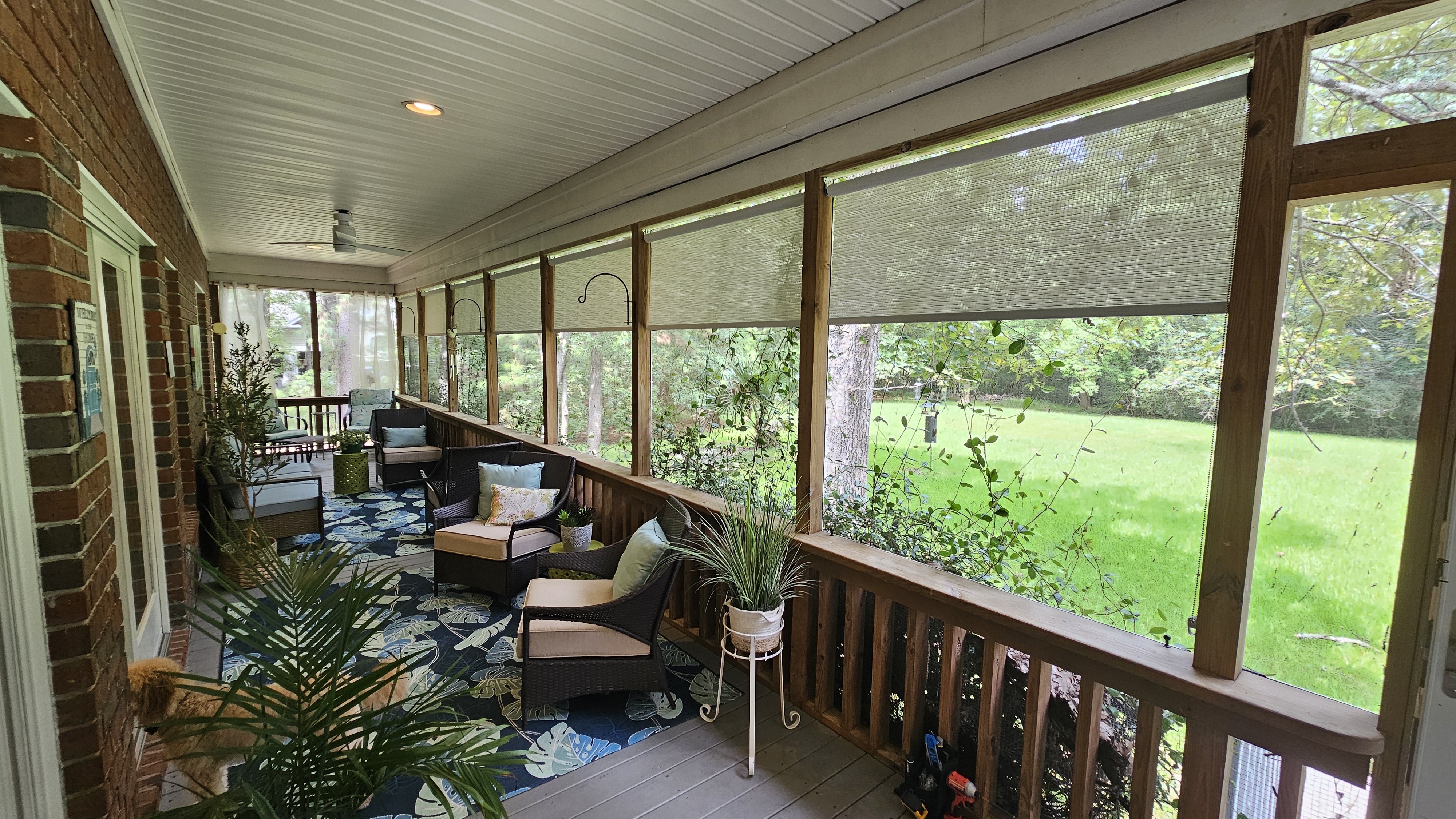 Balcony and Sun Room Outdoor installation in Jersey Village, TX