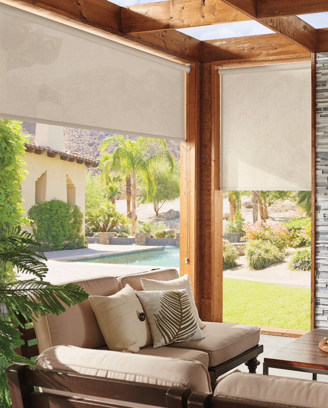 Outdoor Solar Roller & Drapes