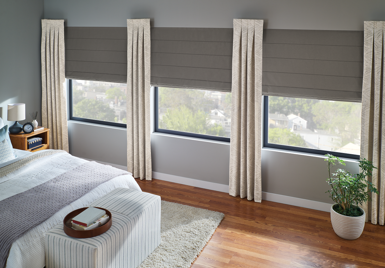 Graber Fabric Roman Shades