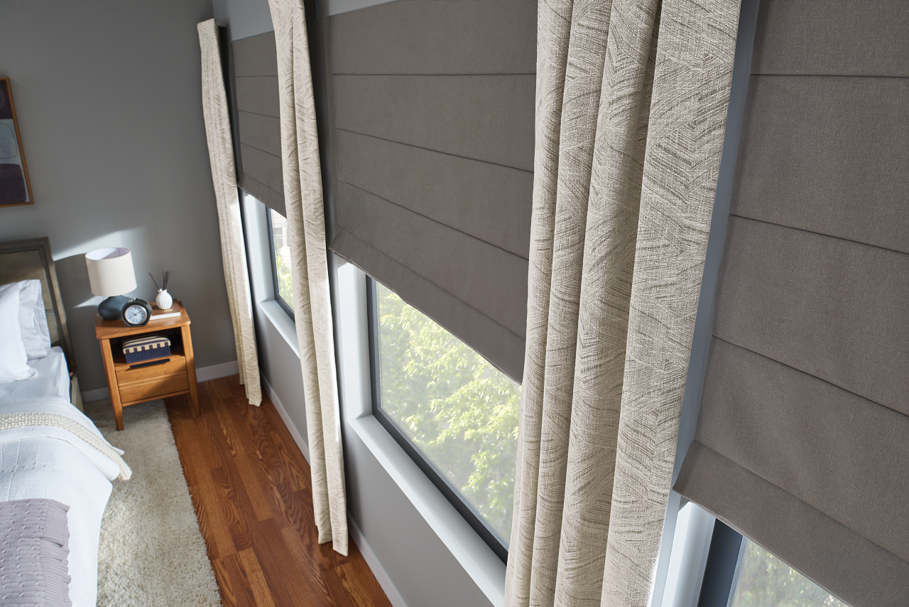 Graber Fabric Roman Shades