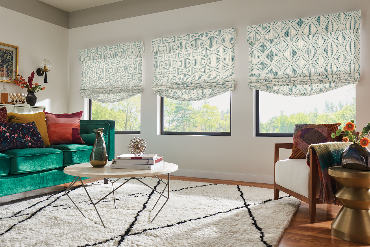 Graber Fabric Roman Shades