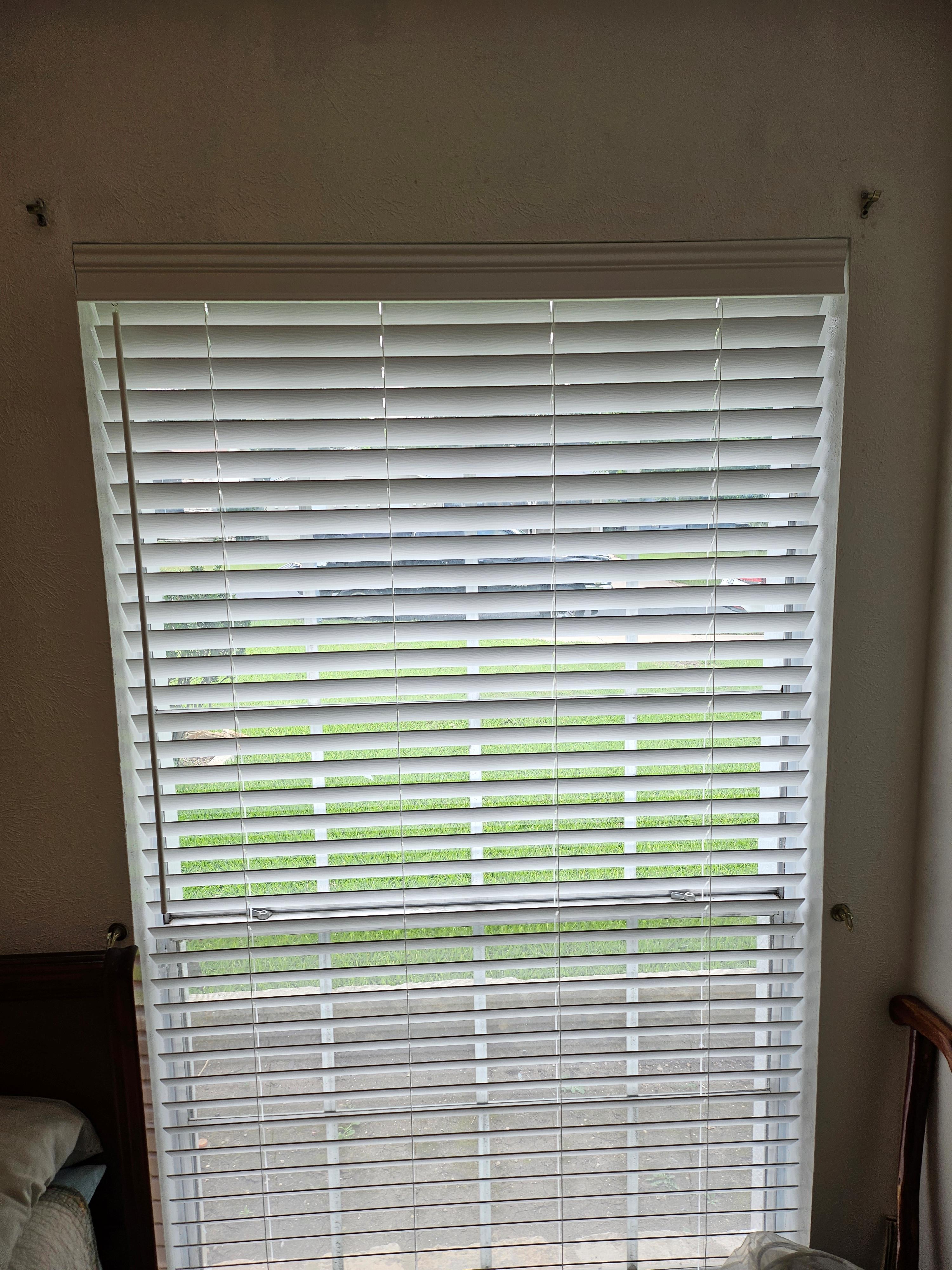 Faux Wood Blinds in South Manchaca, Austin