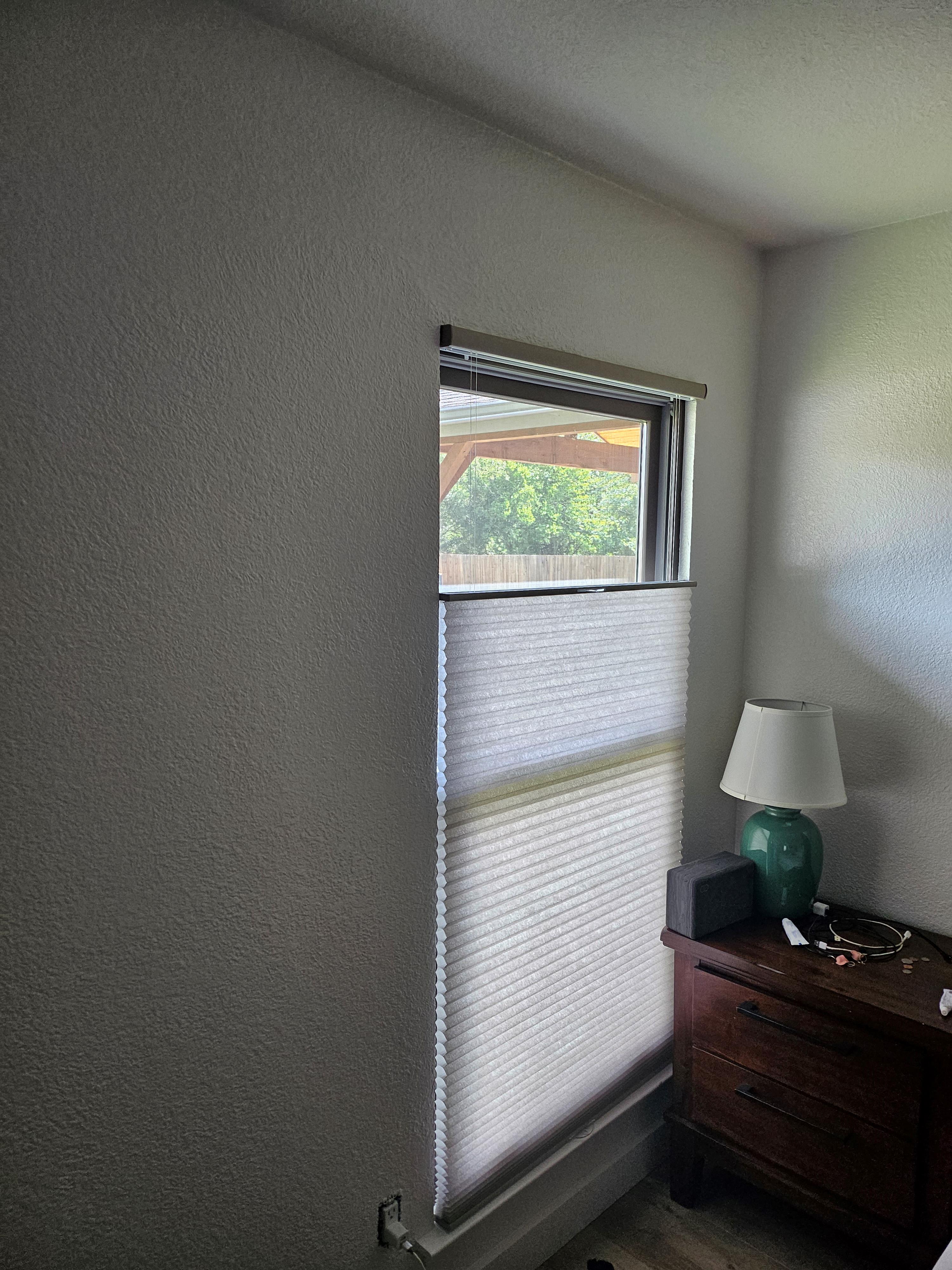 Cellular Shade Installation in Menchaca, Austin