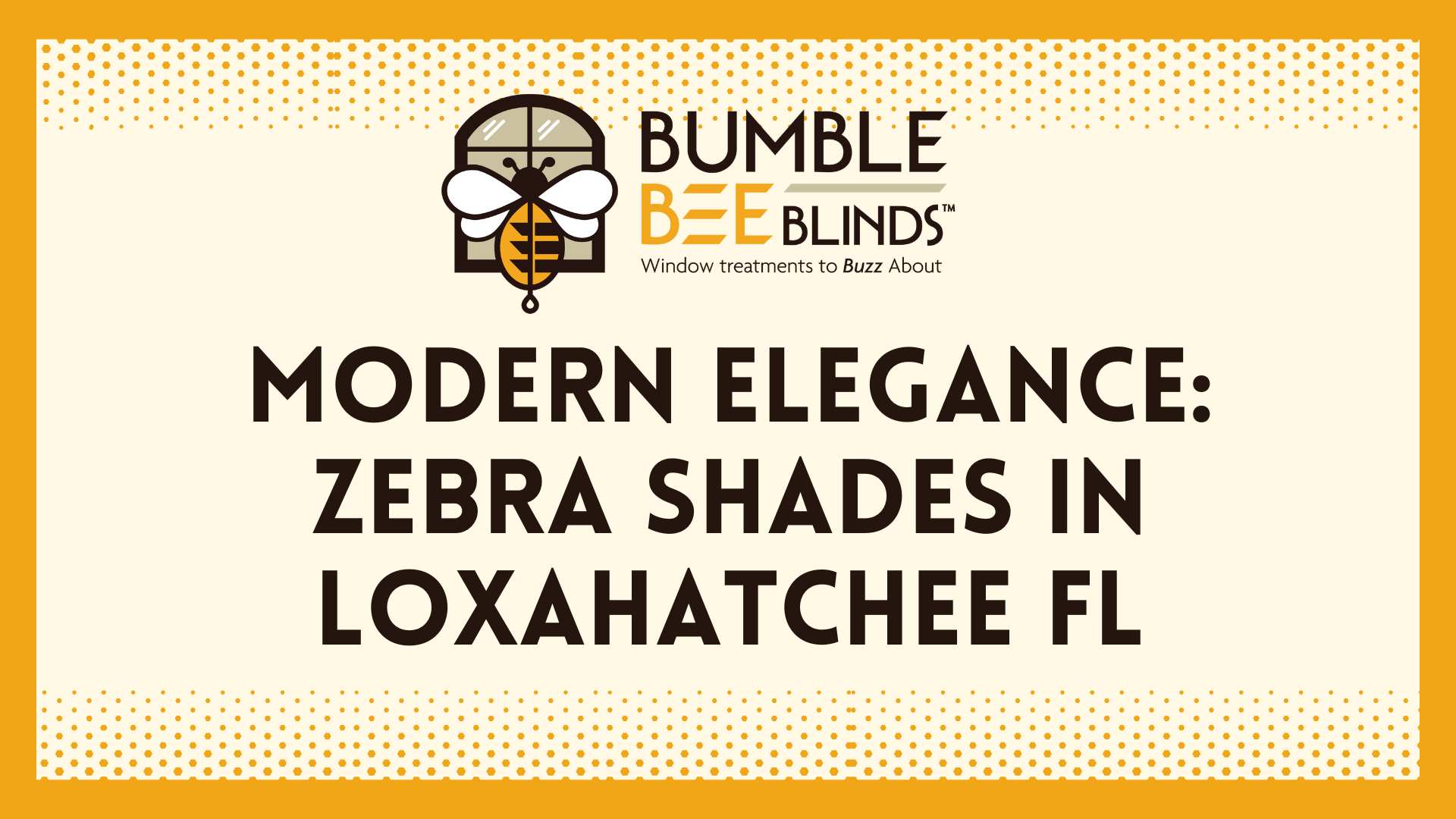 zebra shades in Loxahatchee FL