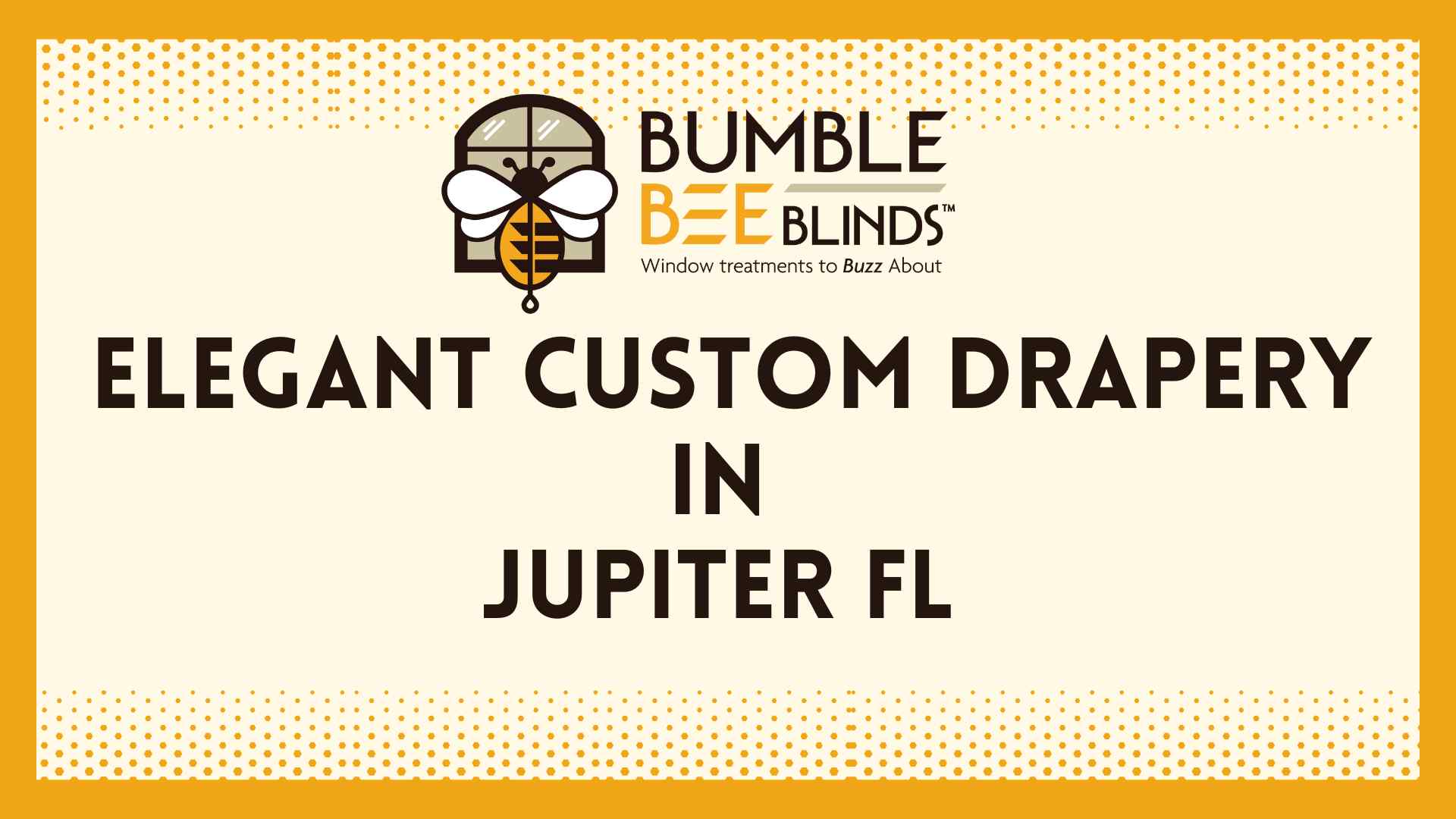 Elegant Custom Drapery in Jupiter FL