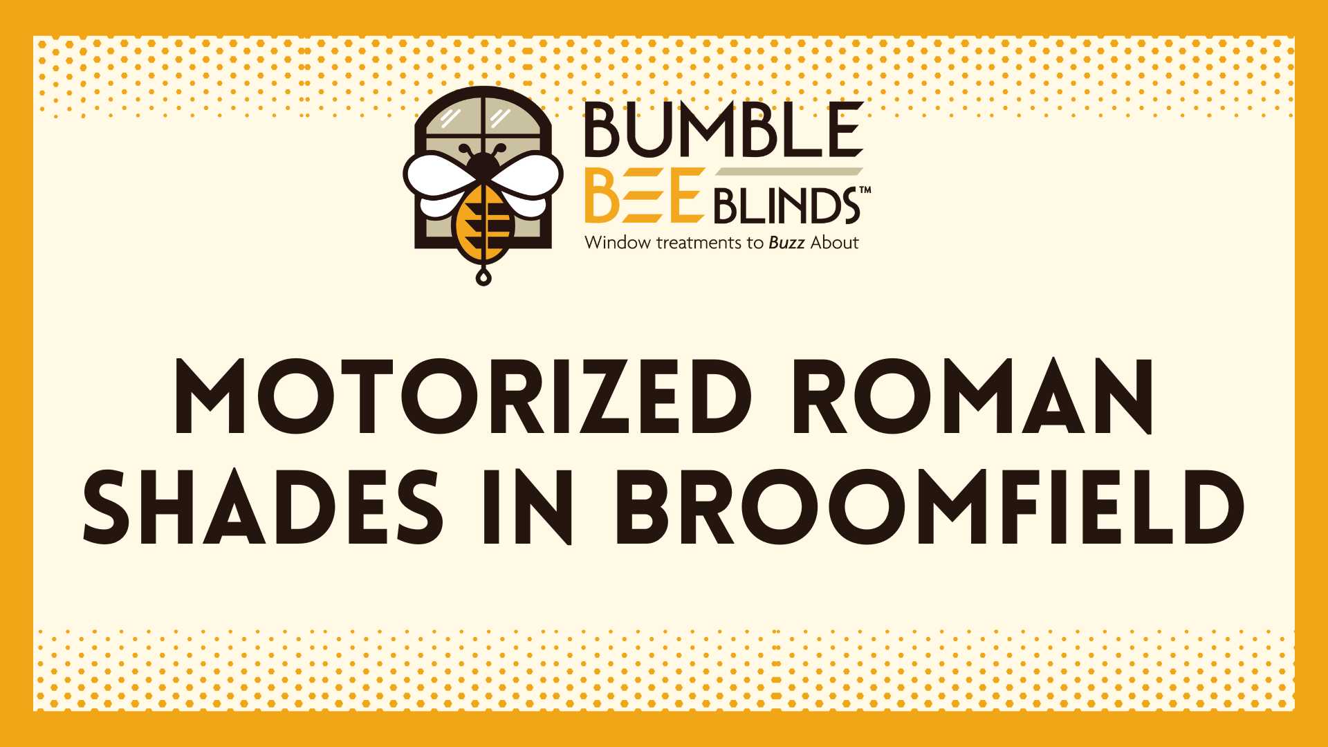 motorized roman shades in broomfield co