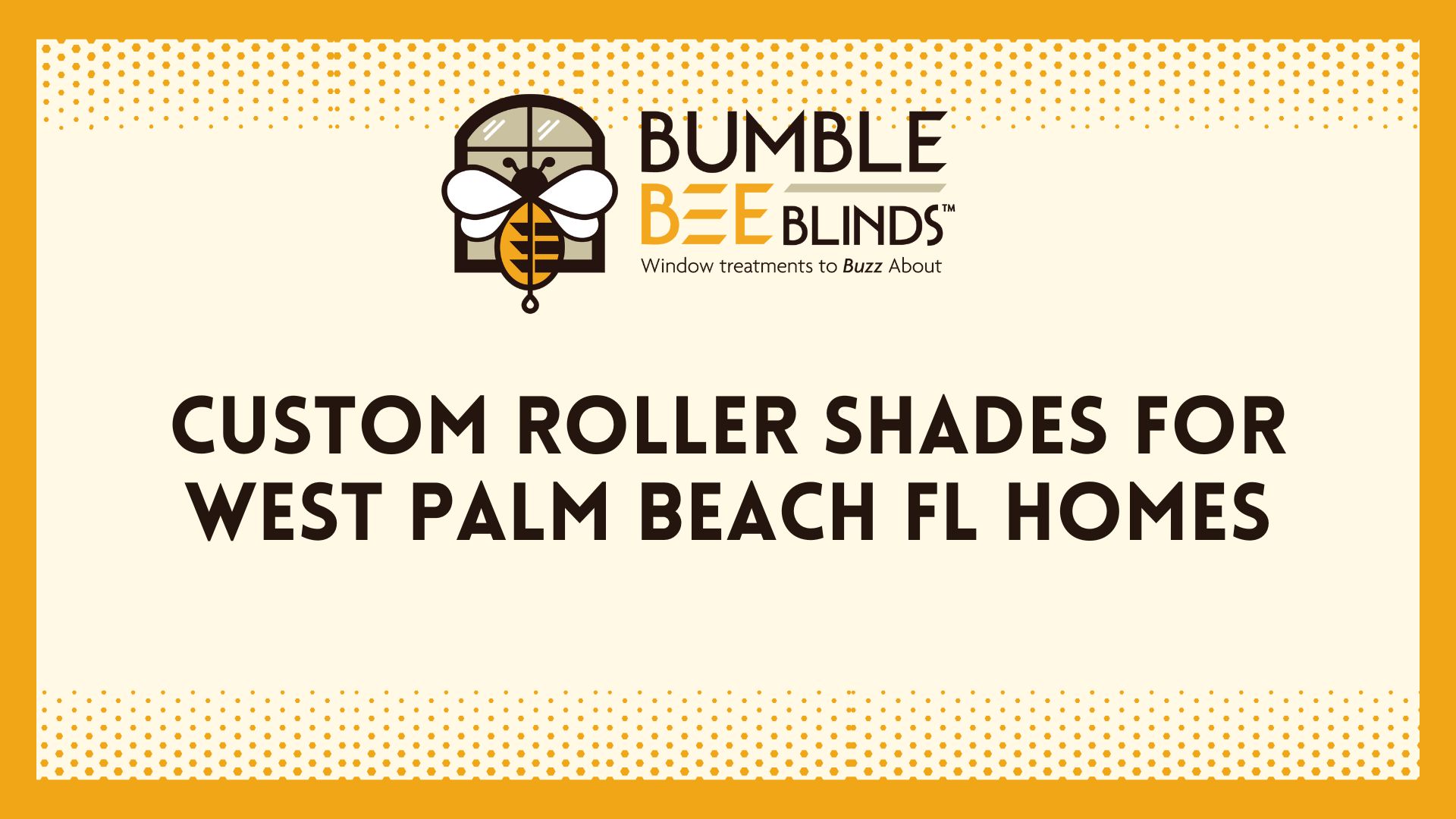 Roller Shades in West Palm Beach, FL