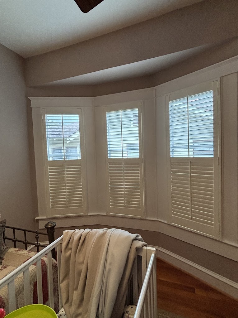 Composite Shutters by Elegant for Historical Home in Heights